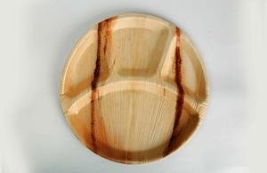 12 inch round 4cp plate biodegradable