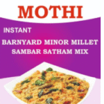 [100% Natural | Ready in 5 Minutes] Instant Barnyard Minor Millet Sambar Satham Mix – 200g Pack