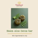 Neem Aloe Detox Bar [100% Handmade] – Purifying Soap with Neem & Aloe Vera