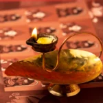 Panchdhatu Diya Stand [5 Sacred Metals] Traditional Pooja Essential