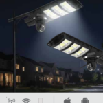 [3-in-1] 20000 mAH 6v 20W Solar Camera Street Light  – 3MP HD | Security