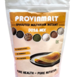 Provinmalt Sprouted Instant Dosa Mix: The Ultimate 10 Grains Superfood [Quick, Healthy & Delicious Breakfast Pack]