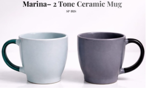 Two Tone Marina Ceramic Mug