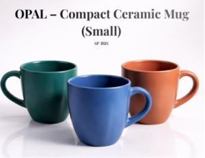 Compact Ceramic Mug for Promotions