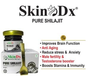 SkinDx Shilajit for Energy and Brain Function