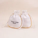 Cotton Pouch with Double Drawstring  – 100% Pure Cotton Bags for Gifting, Storage & Travel | 3 Sizes Available