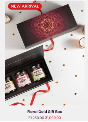 Exclusive honey gift box