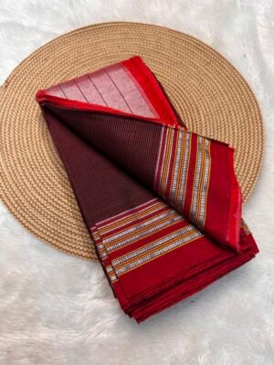 Gomi Dadi Mercerised Cotton Ilkal Saree
