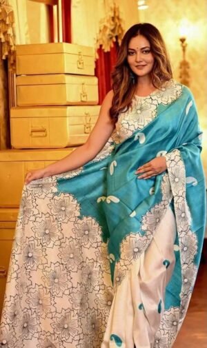 shikha batik silk saree